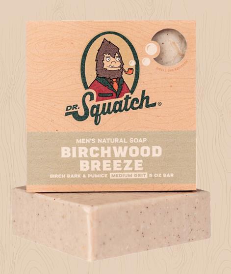 Birchwood Breeze Dr.Squatch Bar Soap