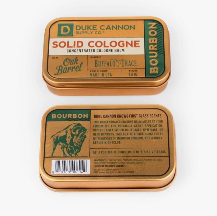 Oak Barrel Solid Cologne