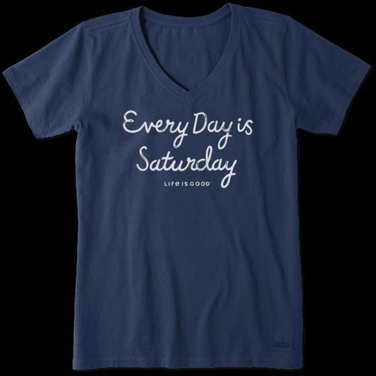 Every Day is Saturday Crusher Tee