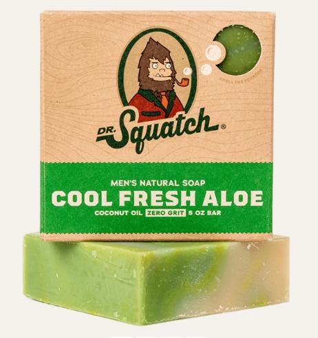 Cool Fresh Aloe Dr Squatch Soap