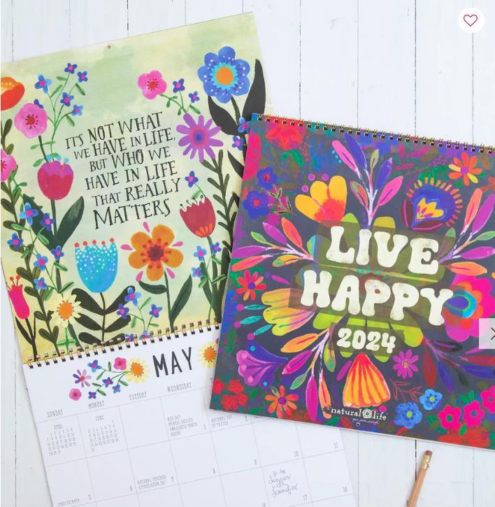 Live Happy 2024 Calendar