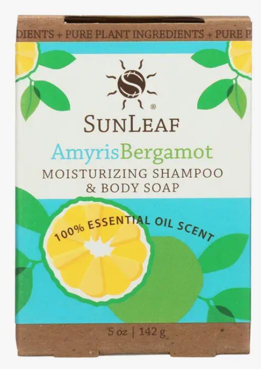 Amyris Bergamot Shampoo Bar
