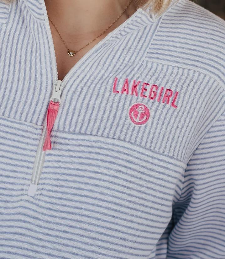 Lakegirl French Terry Stripe S