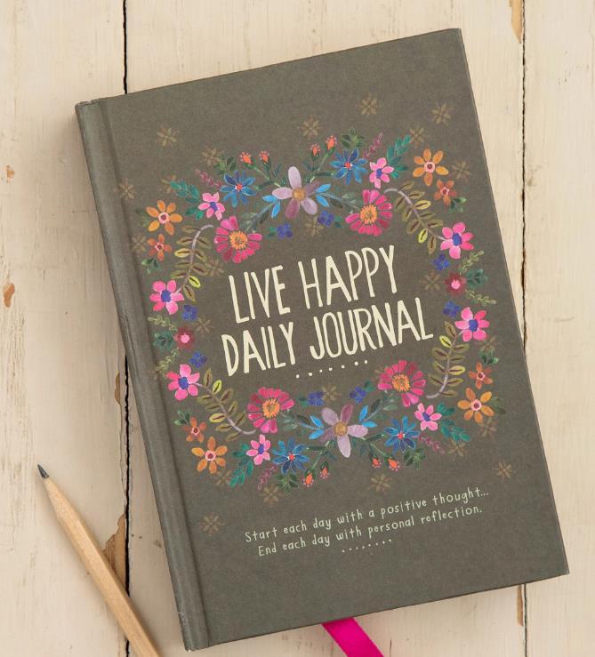 Live Happy Daily Journal – Hello Beautiful Boutique