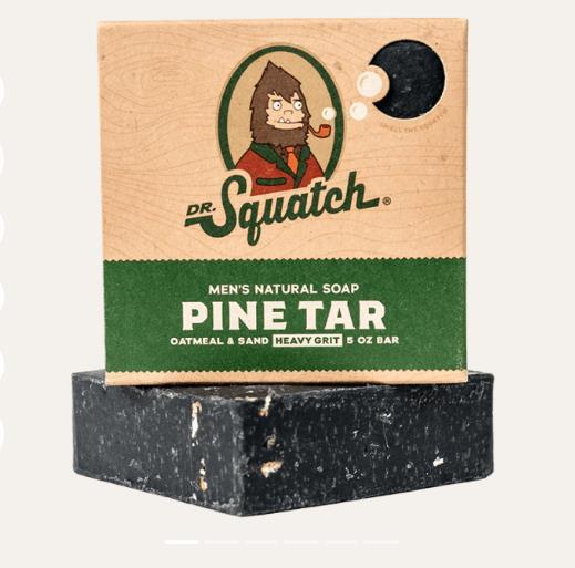 Pine Tar Dr.Squatch Soap