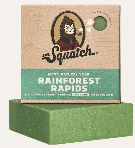 Rainforest Rapids Dr.Squatch Soap