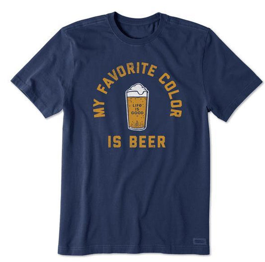 Favorite Color is Beer Tee Med