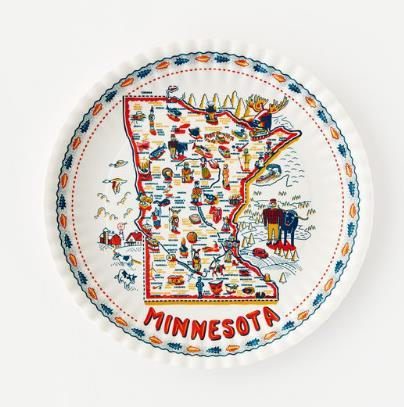 MN Round Platter