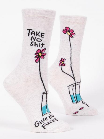 Take No Sh*t Give No F*cks Ladies Socks