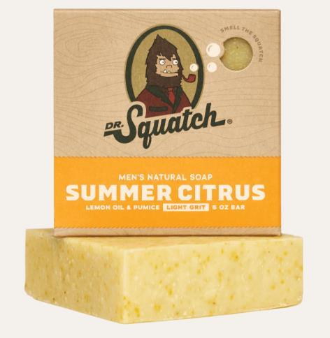Summer Citrus Dr.Squatch Soap