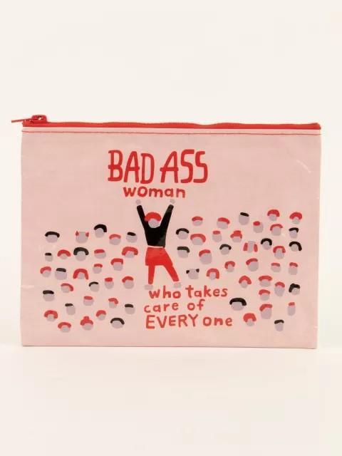 Bad*ss Woman Zipper Pouch