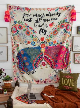 Your Wings Exist Cozy Blanket