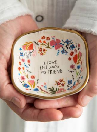 Love That You're My Friend Dish