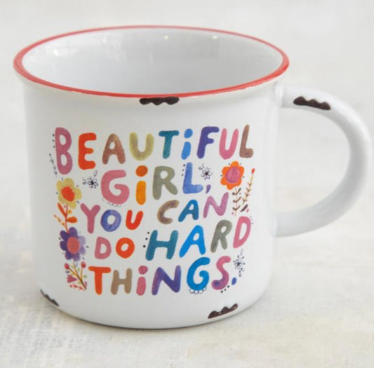 Beautiful Girl Camp Mug