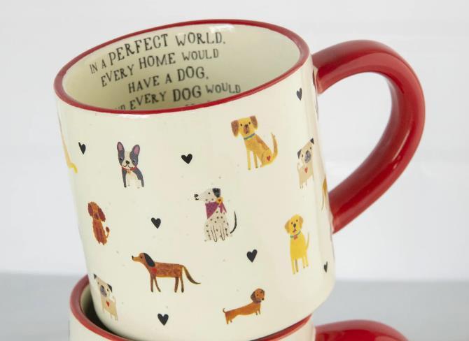 Every Home Has A Dog Bungalow Mug