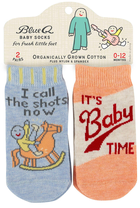 Call the Shots Baby Socks