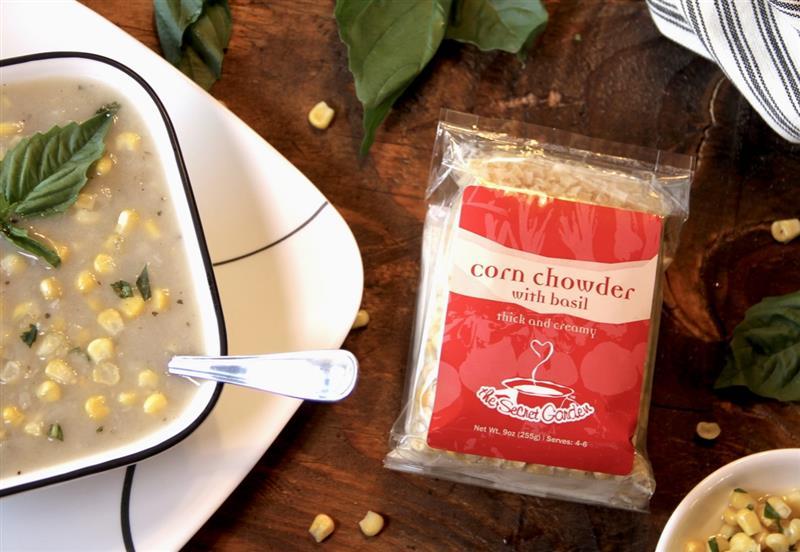 Corn Chowder w/ Basil Soup Mix