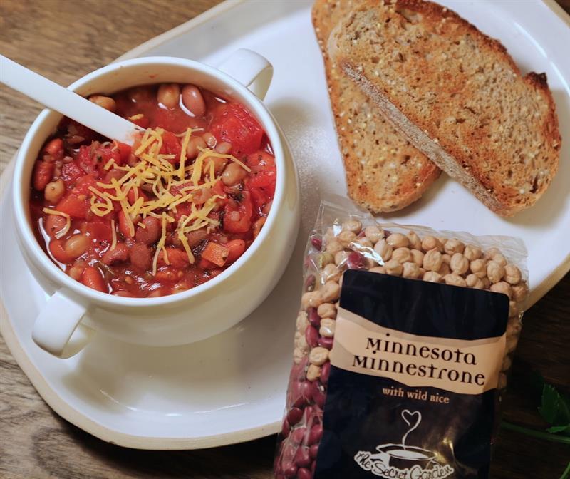Minnesota Minnestrone w/ Wild Rice