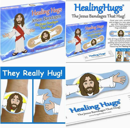 Healing Hands Jesus Bandaids