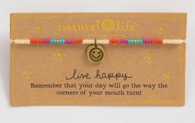 Live Happy Bracelet