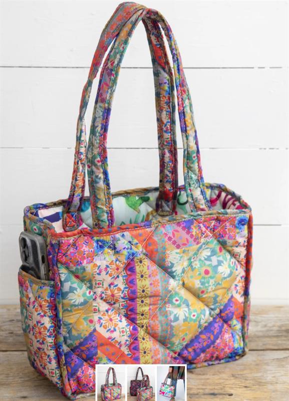 Quilted Love Reversible Tote