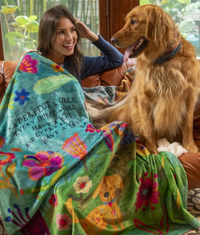 Every Dog Has A Home Reversible Blanket