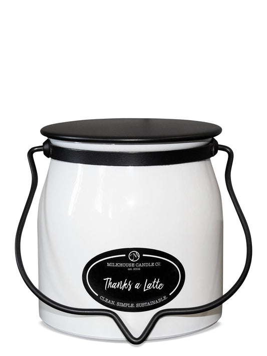 Thanks a Latte Butter Jar Candle
