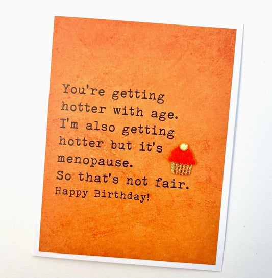 Hotter with Age Card