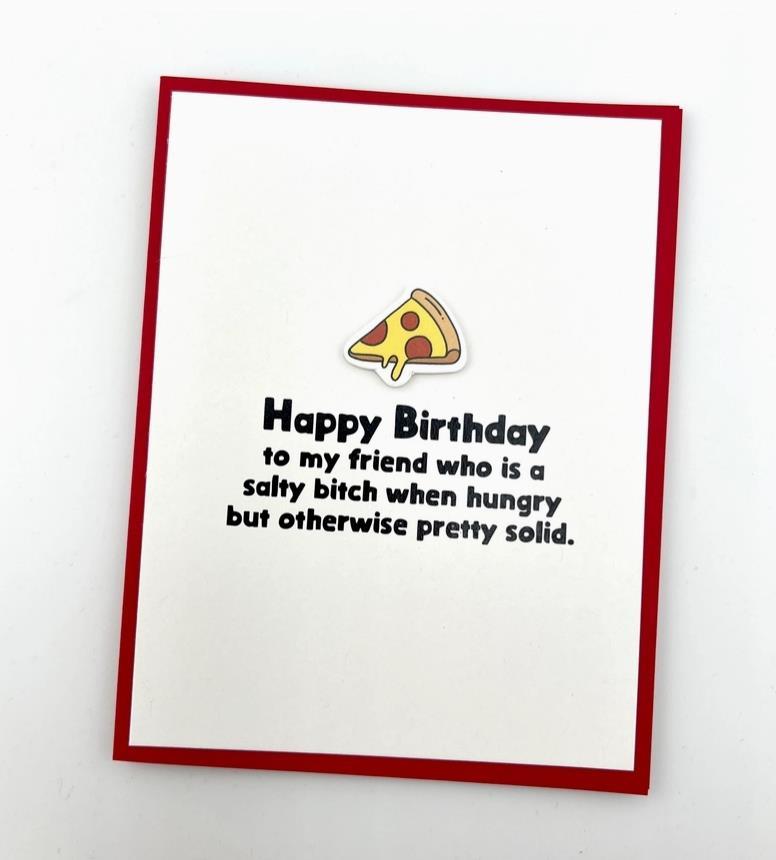 Salty Bitch Card