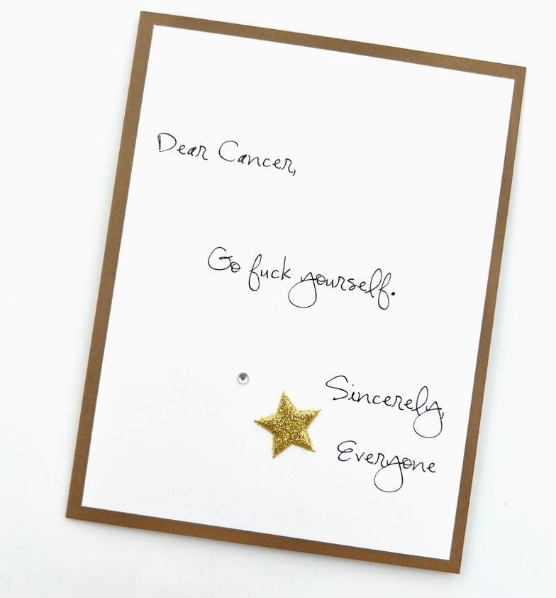 Dear Cancer Card