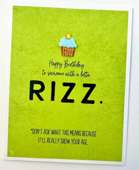 A Lotta Rizz Card
