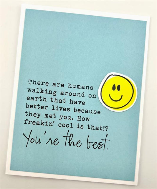 You're The Best Card
