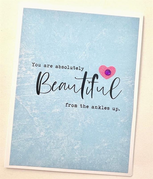 Beautiful Ankles Up Card