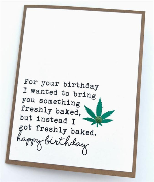 Freshly Baked Card