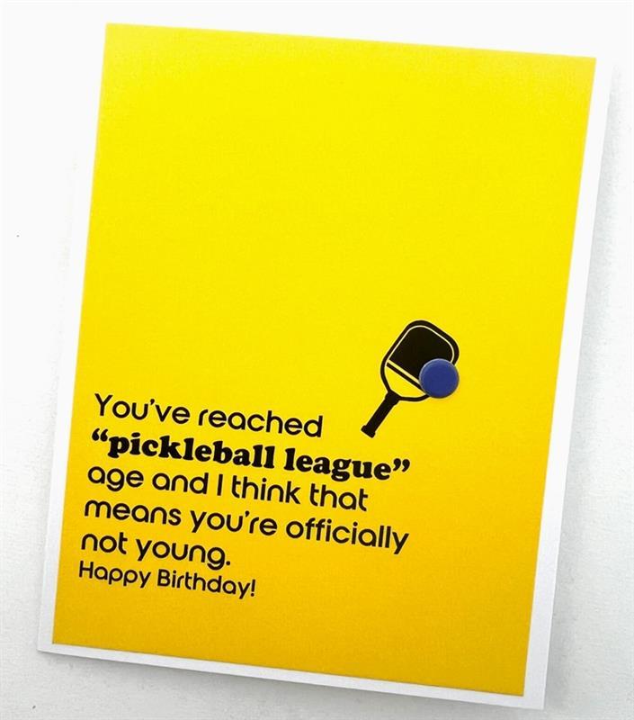 Pickleball League Card