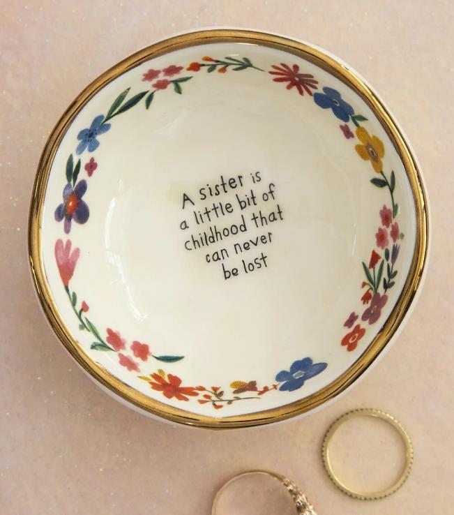 Sister childhood Trinket Dish