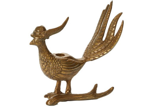 Avery the Pheasant Candle Stick