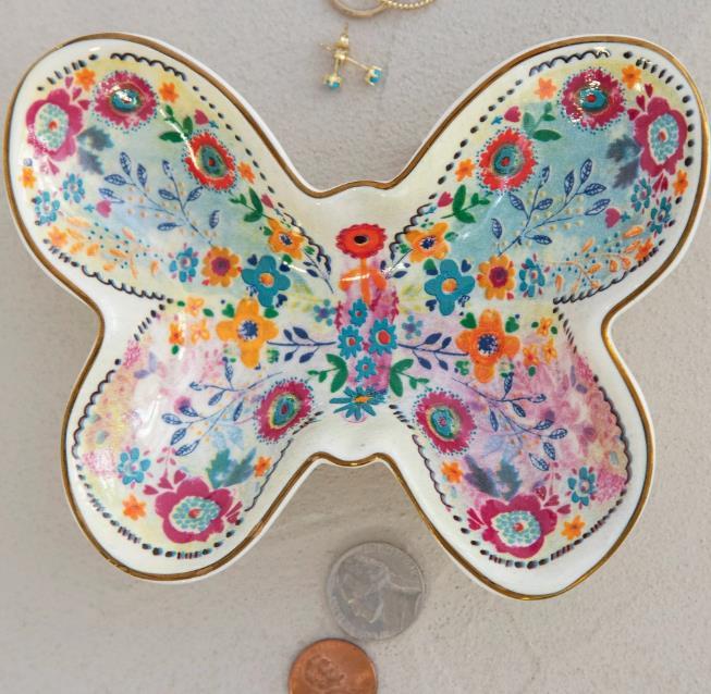 Butterfly Trinket Dish