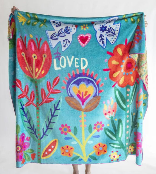 Loved Double Sided Blanket