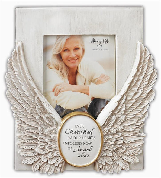 Angel Wing Memorial Frame