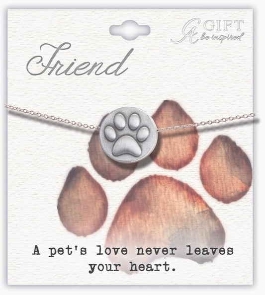 Friend Pendant Necklace