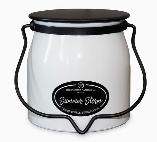 Summer Storm Butter Jar Candle