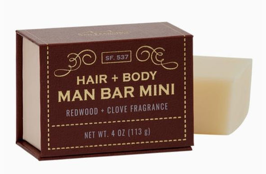 Redwood & Clove Mini Man Bar