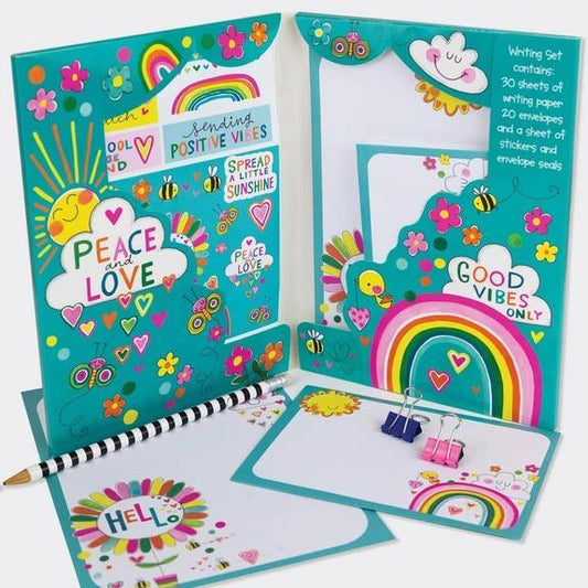 Positive Vibes Writing Set