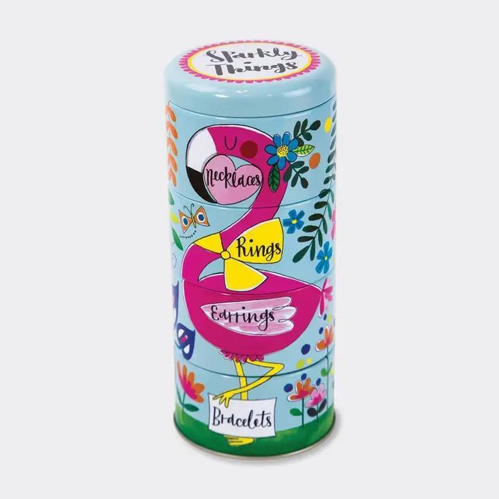Sparkly Things Stacking Tins