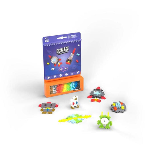 Space Puzzle By Number Activity Pad