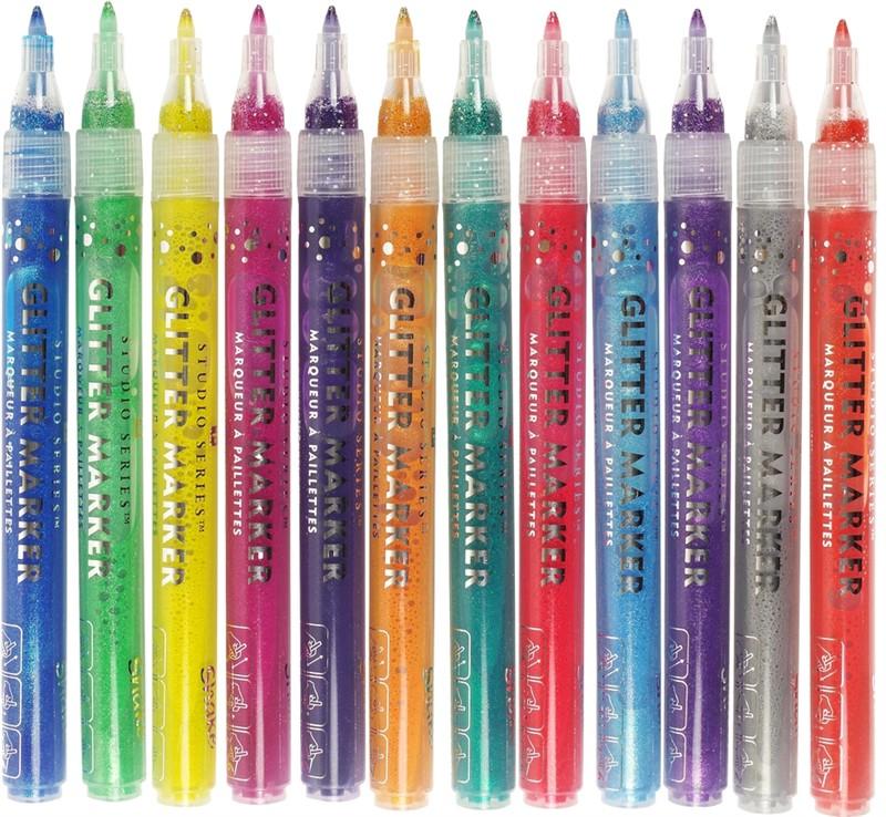 Glitter Markers