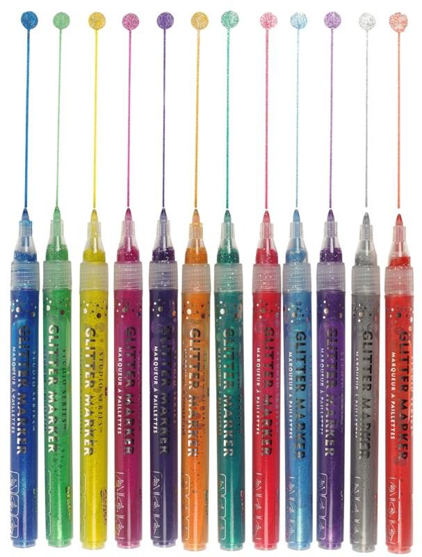 Glitter Markers