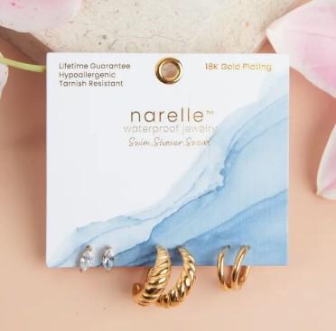 Half Moon Earring Trio