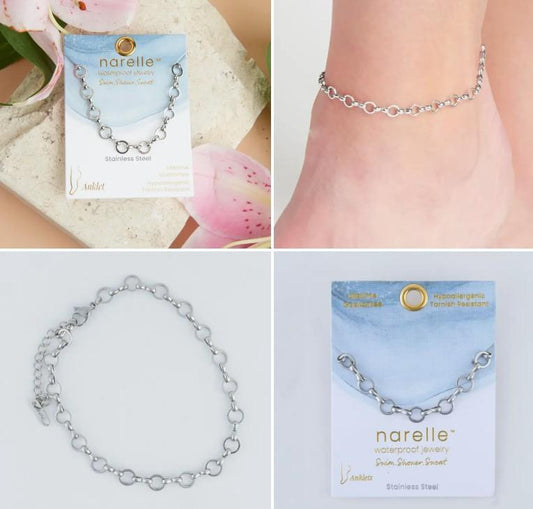 Linked Ring Anklet